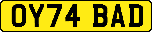 OY74BAD