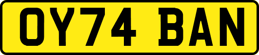 OY74BAN