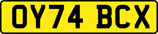 OY74BCX