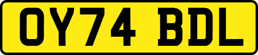 OY74BDL