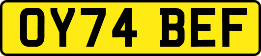 OY74BEF