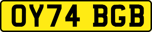 OY74BGB