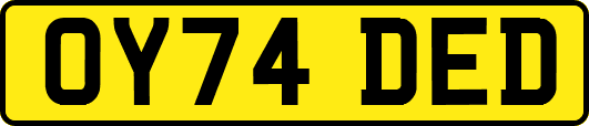 OY74DED
