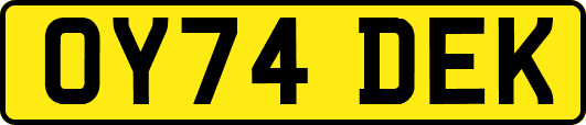 OY74DEK