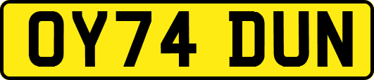 OY74DUN