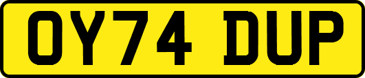 OY74DUP