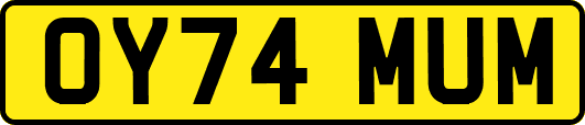 OY74MUM