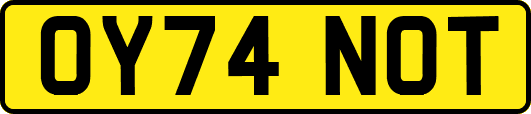 OY74NOT