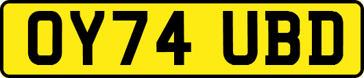 OY74UBD