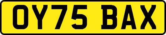 OY75BAX