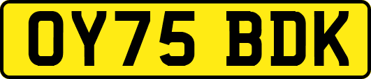 OY75BDK