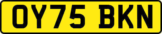 OY75BKN