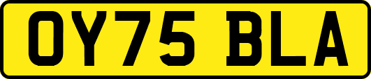 OY75BLA