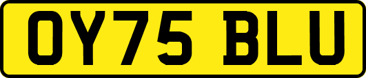 OY75BLU