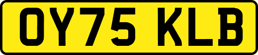 OY75KLB