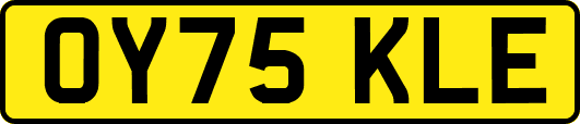OY75KLE