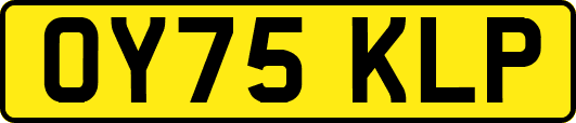 OY75KLP