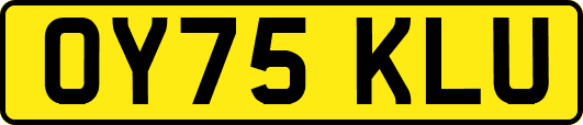 OY75KLU