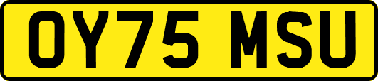 OY75MSU