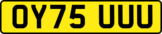OY75UUU