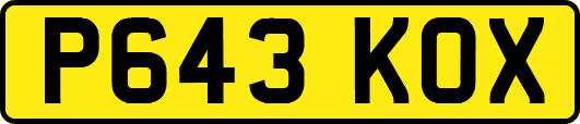 P643KOX