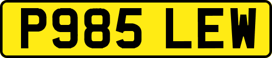 P985LEW