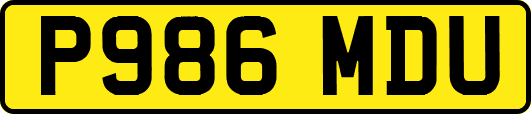 P986MDU