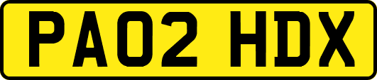 PA02HDX