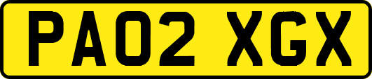 PA02XGX