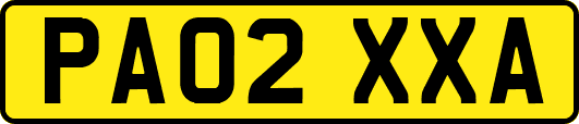 PA02XXA