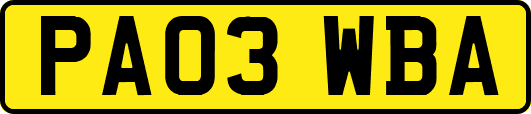 PA03WBA