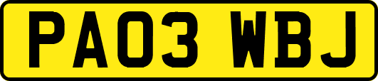 PA03WBJ