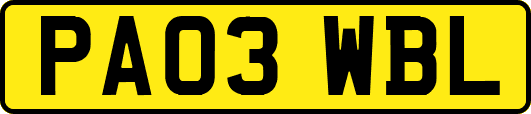 PA03WBL