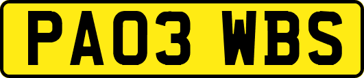 PA03WBS
