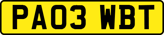 PA03WBT
