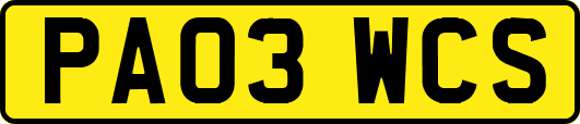 PA03WCS