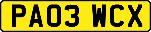 PA03WCX