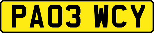 PA03WCY