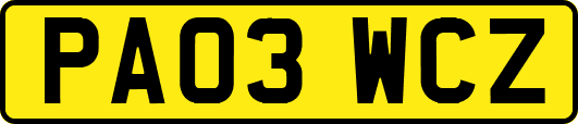 PA03WCZ