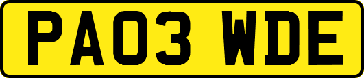 PA03WDE