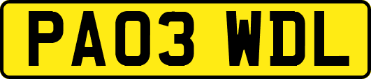 PA03WDL