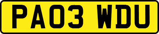 PA03WDU