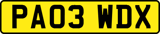 PA03WDX