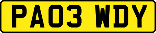 PA03WDY