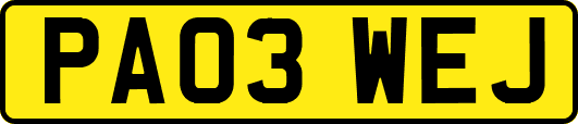 PA03WEJ