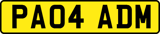 PA04ADM