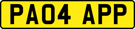 PA04APP