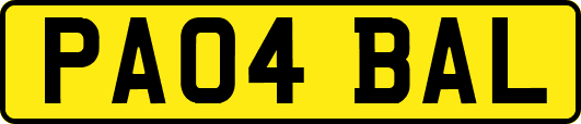 PA04BAL
