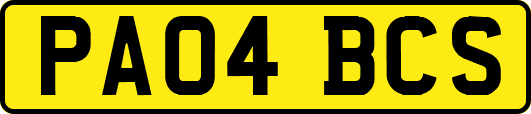 PA04BCS