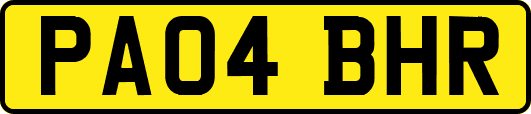 PA04BHR